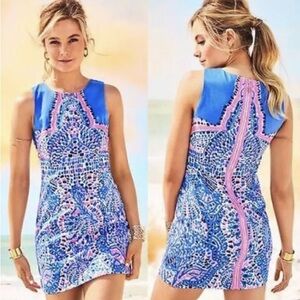 Lilly Pulitzer Mila Shift in Tic Tac Tile